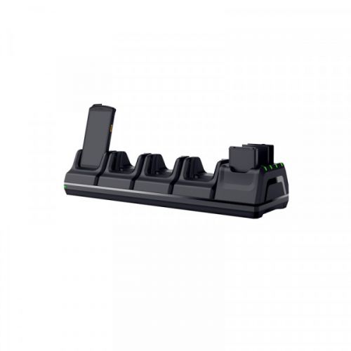 5 férőhelyes asztali töltő (4x DT50 készülék + 4x DT50 tartalék akkumulátor)